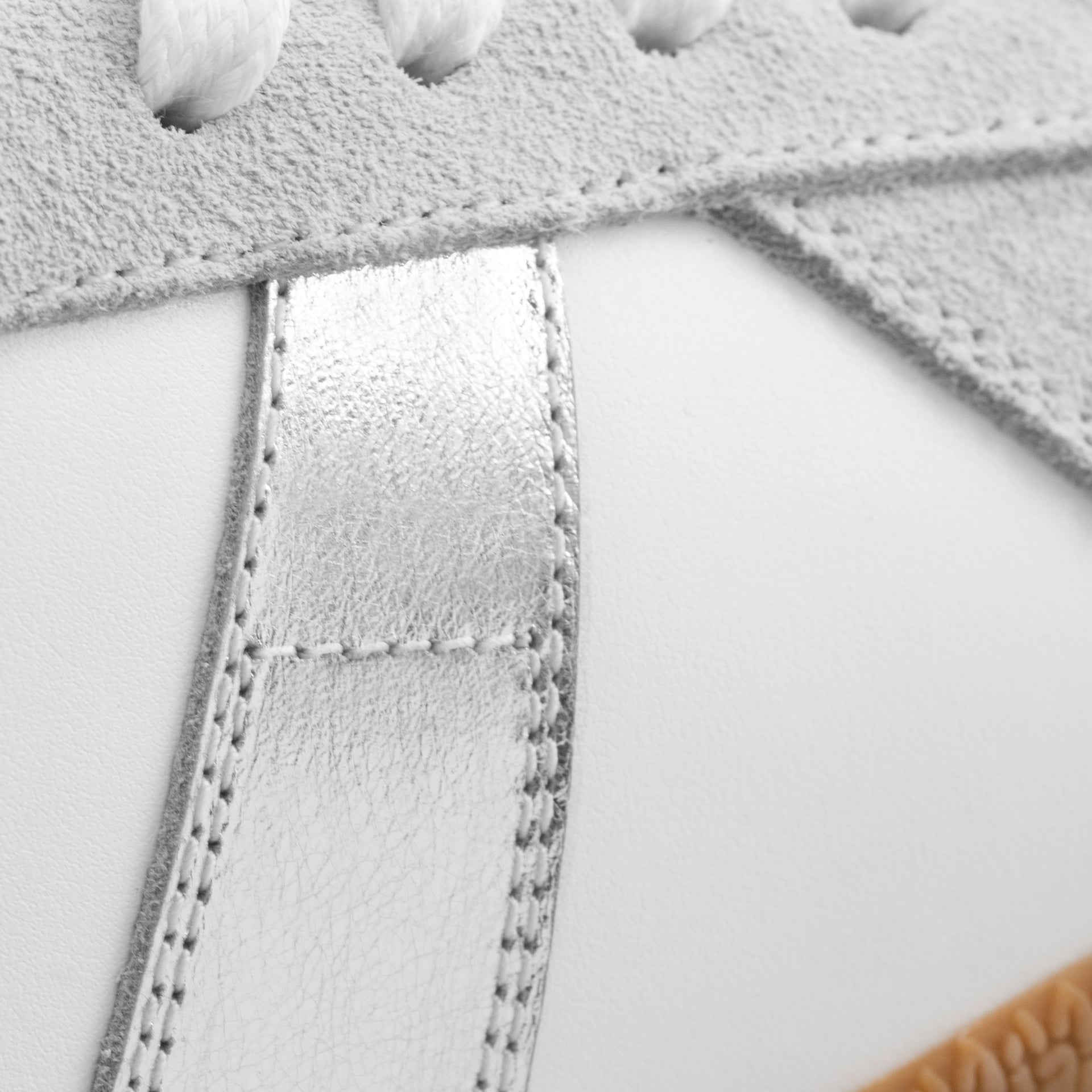 Morgen Trainers - Women's Metallic Leather & Suede